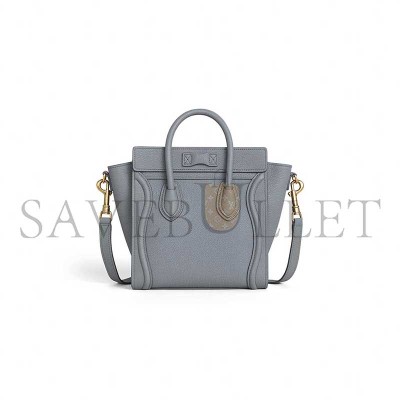 CELINE NANO LUGGAGE BAG 189243 (20*19*9cm)